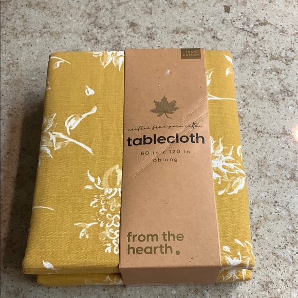 NWT from the hearth 60 x 120 Fall Table Cloth - Picture 2 of 5